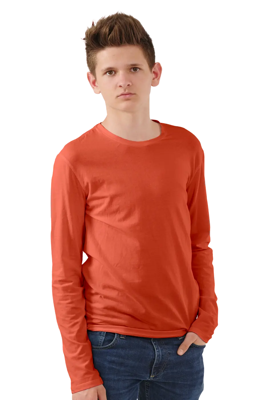 ALL COLORS - 4003CCY YOUTH LONG SLEEVE TEE