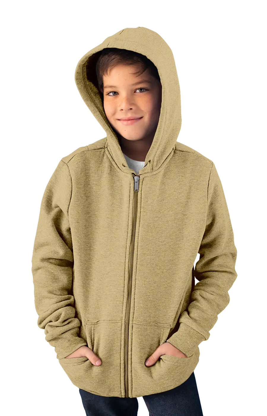 4008CVCHT TODDLER ZIPPED HOODIE