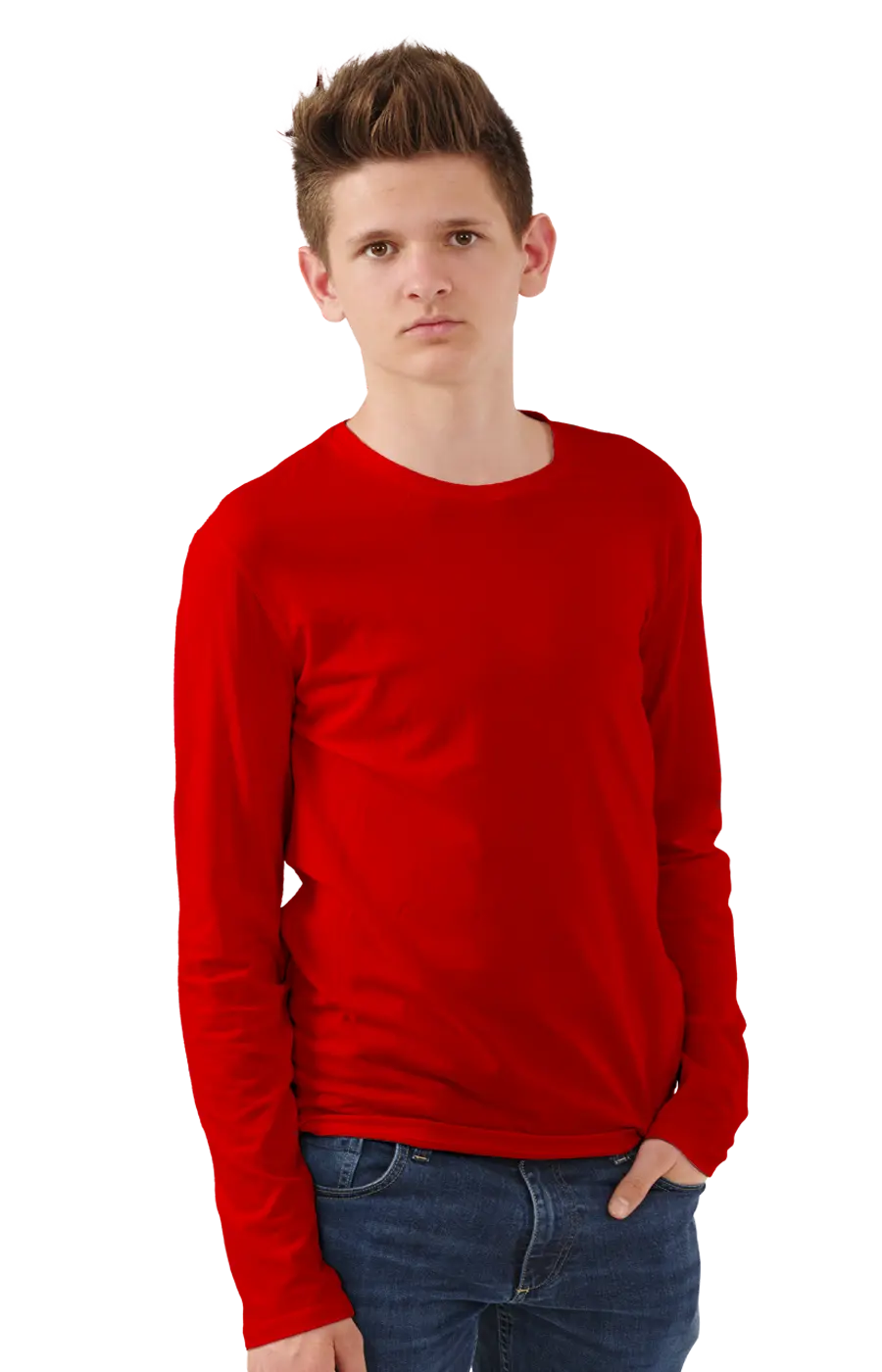 4003CCY YOUTH LONG SLEEVE TEE