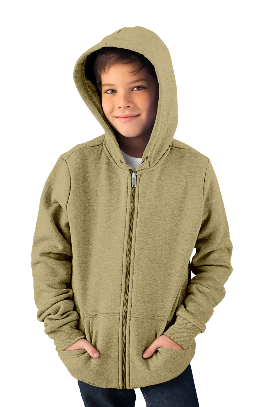 ALL COLORS - 4008CVCHT TODDLER ZIPPED HOODIE