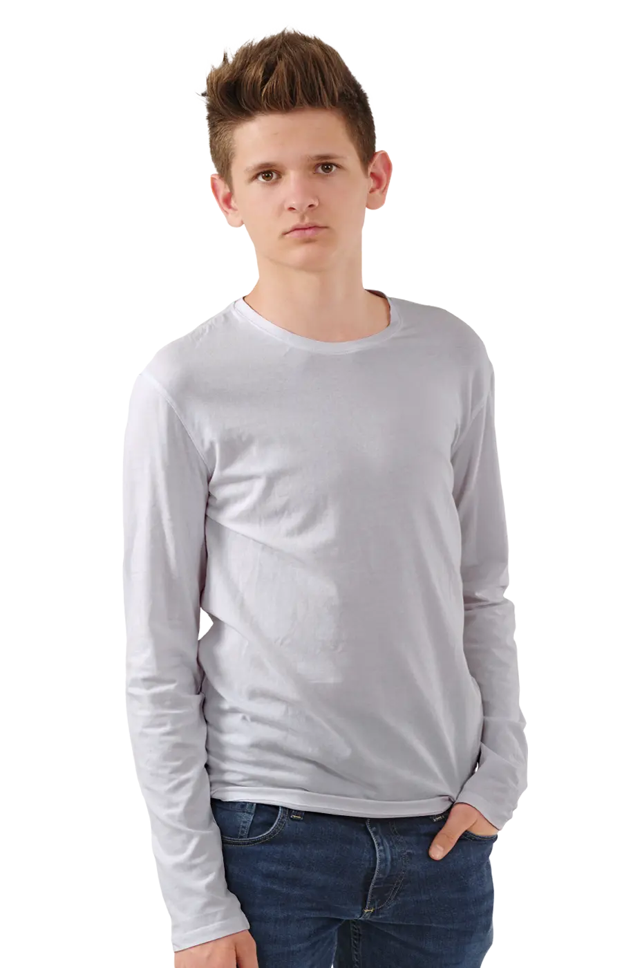 4003CCY YOUTH LONG SLEEVE TEE