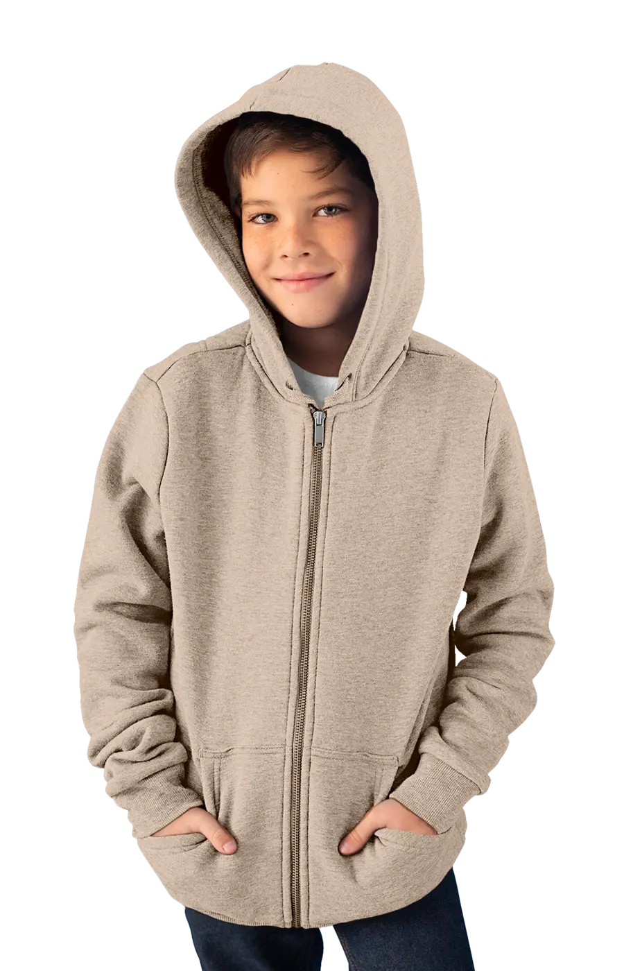 4008CVCHT TODDLER ZIPPED HOODIE