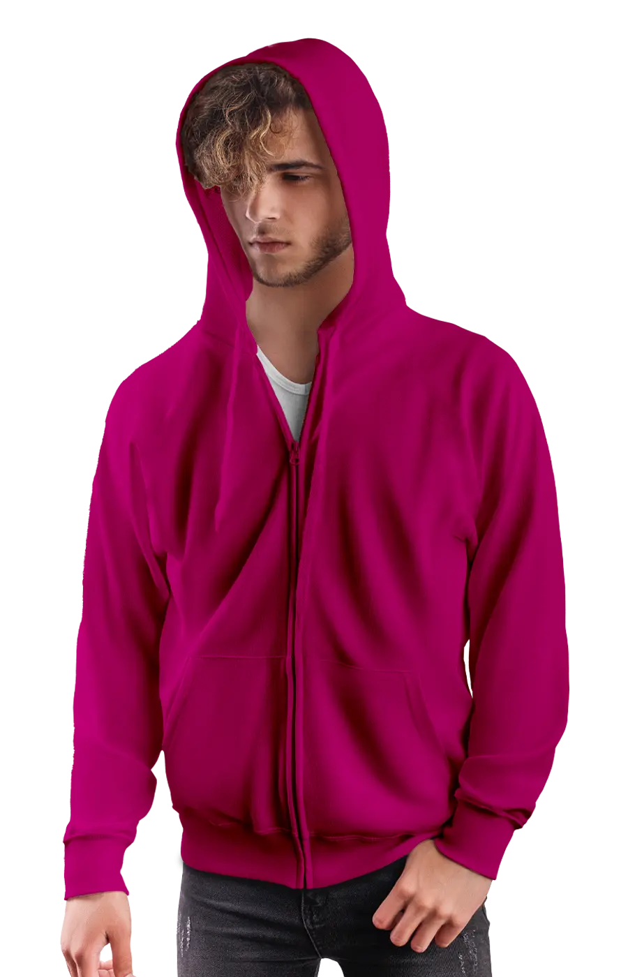 ALL COLORS - 2006CVCH UNISEX ZIPPED HOODIE