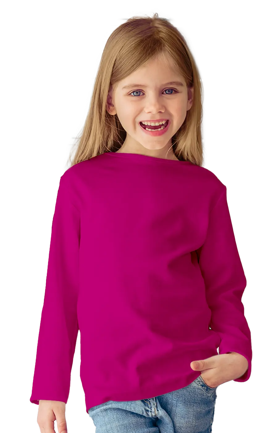 ALL COLORS - 4004CCT TODDLER LONG SLEEVE TEE