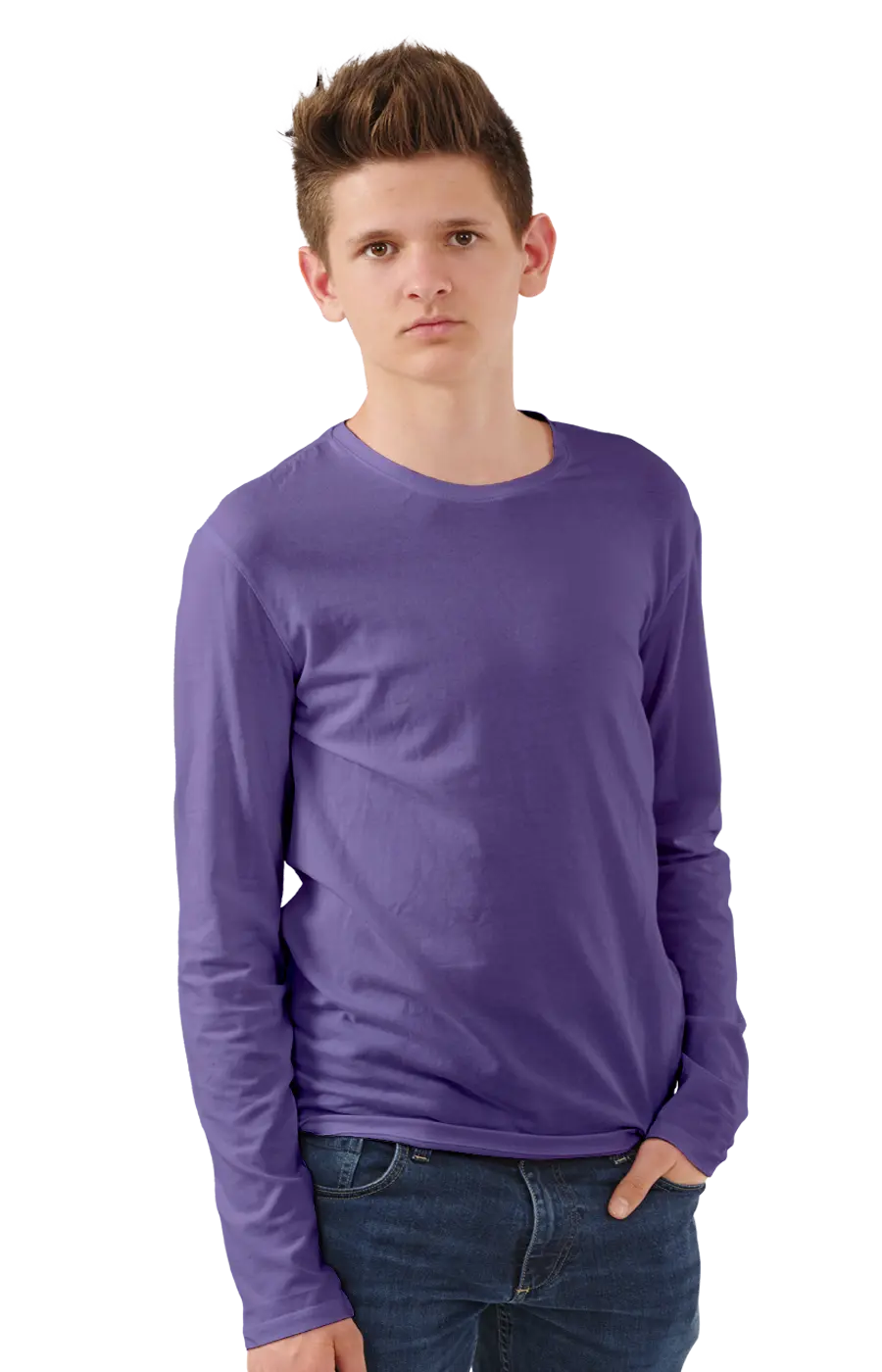 4003CCY YOUTH LONG SLEEVE TEE