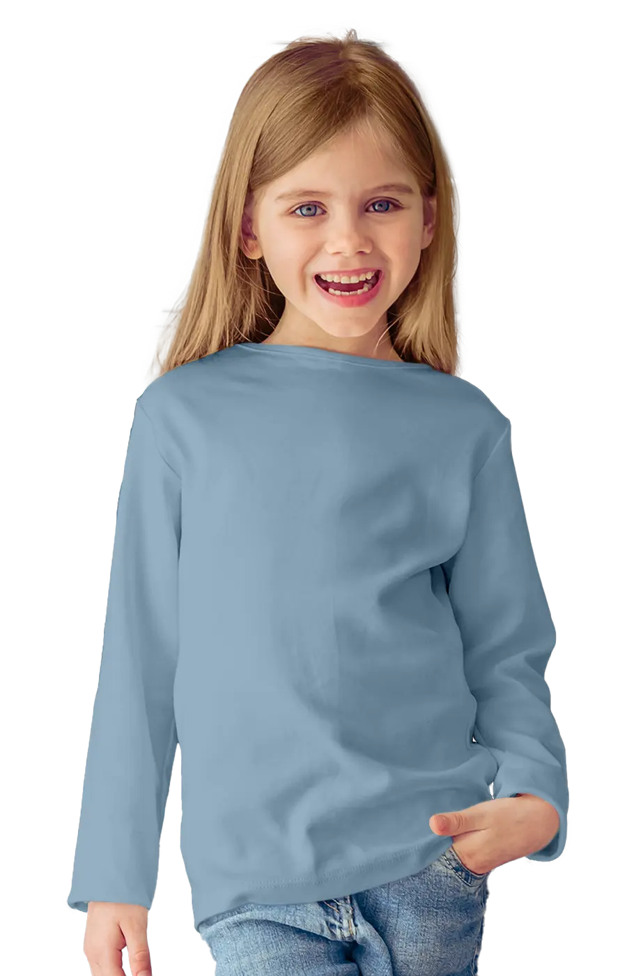 ALL COLORS - 4004CCT TODDLER LONG SLEEVE TEE