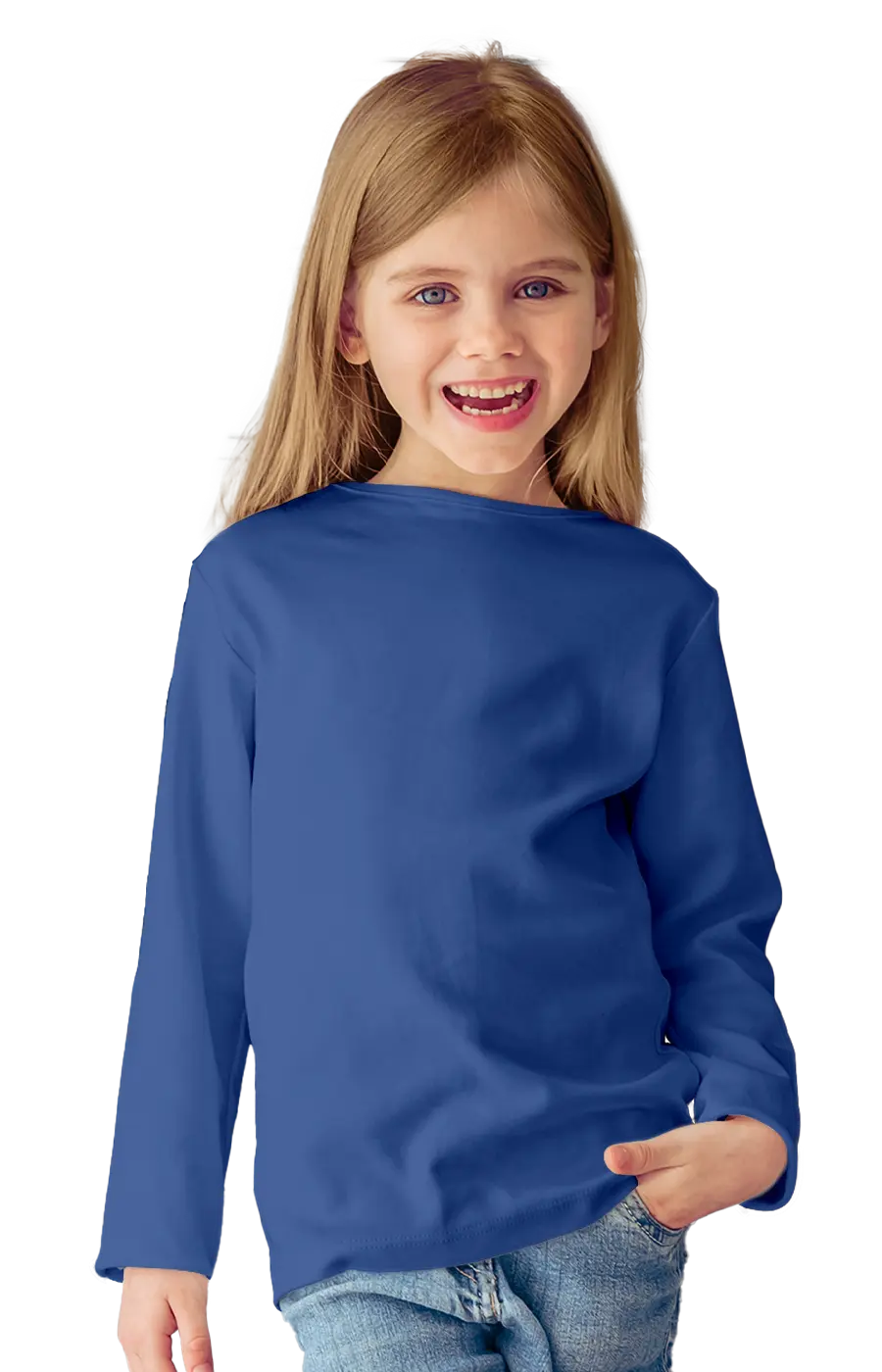 ALL COLORS - 4004CCT TODDLER LONG SLEEVE TEE