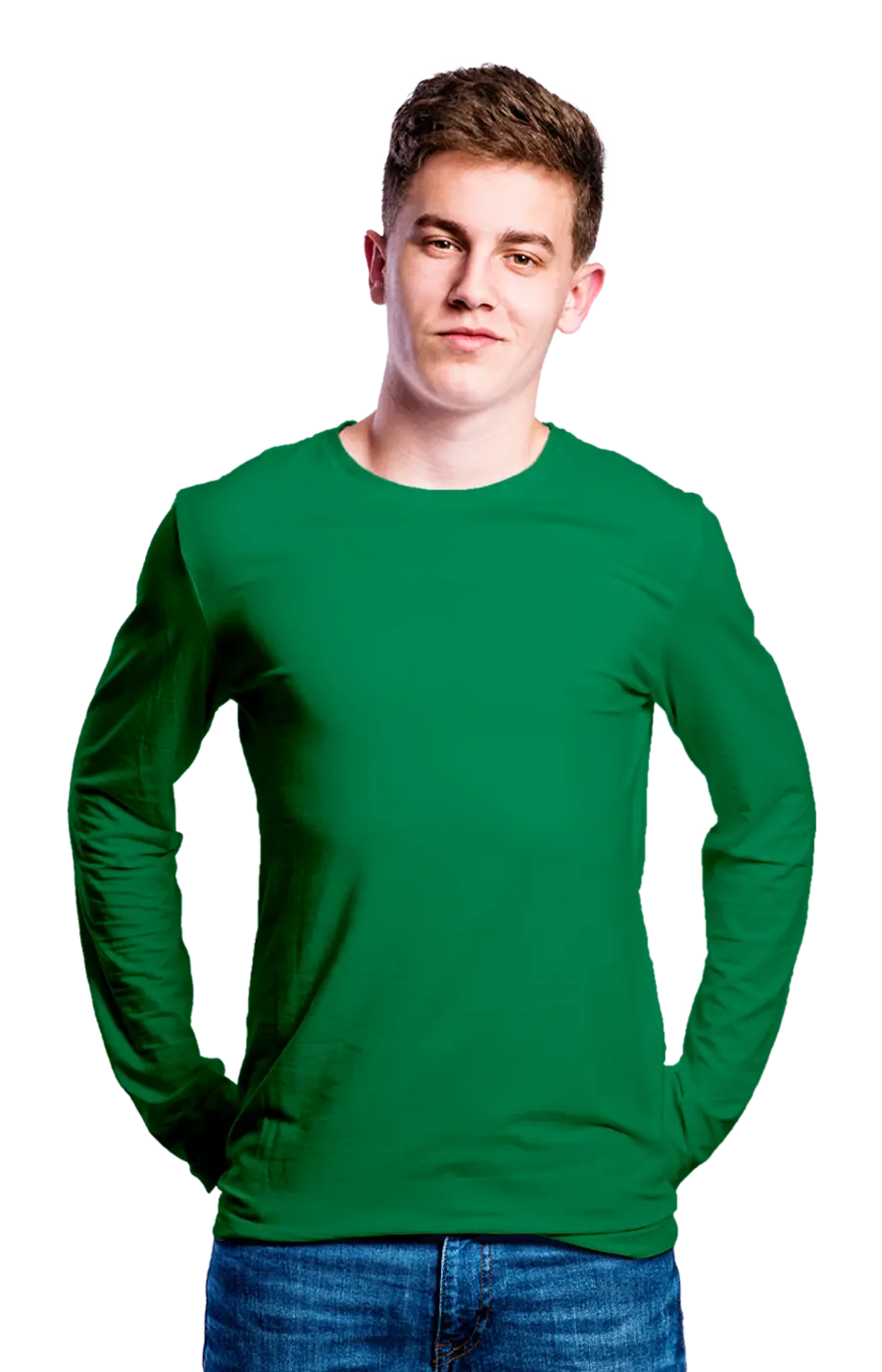 ALL COLORS - 2003CVC UNISEX  CVC HEATHER LONG SLEEVE TEE