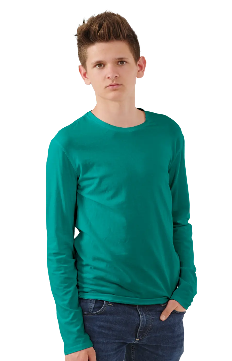 4003CCY YOUTH LONG SLEEVE TEE