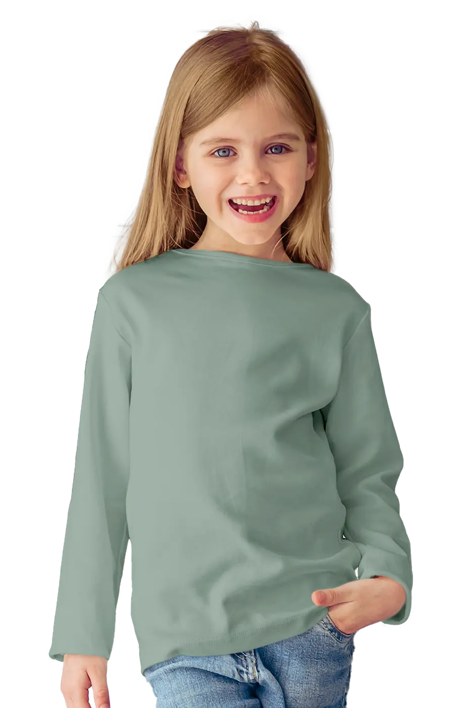 ALL COLORS - 4004CCT TODDLER LONG SLEEVE TEE