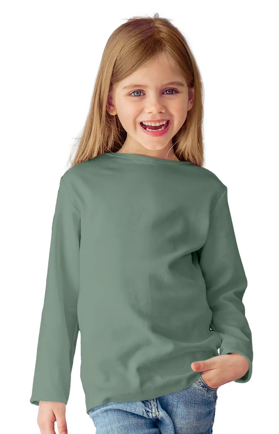 ALL COLORS - 4004CCT TODDLER LONG SLEEVE TEE