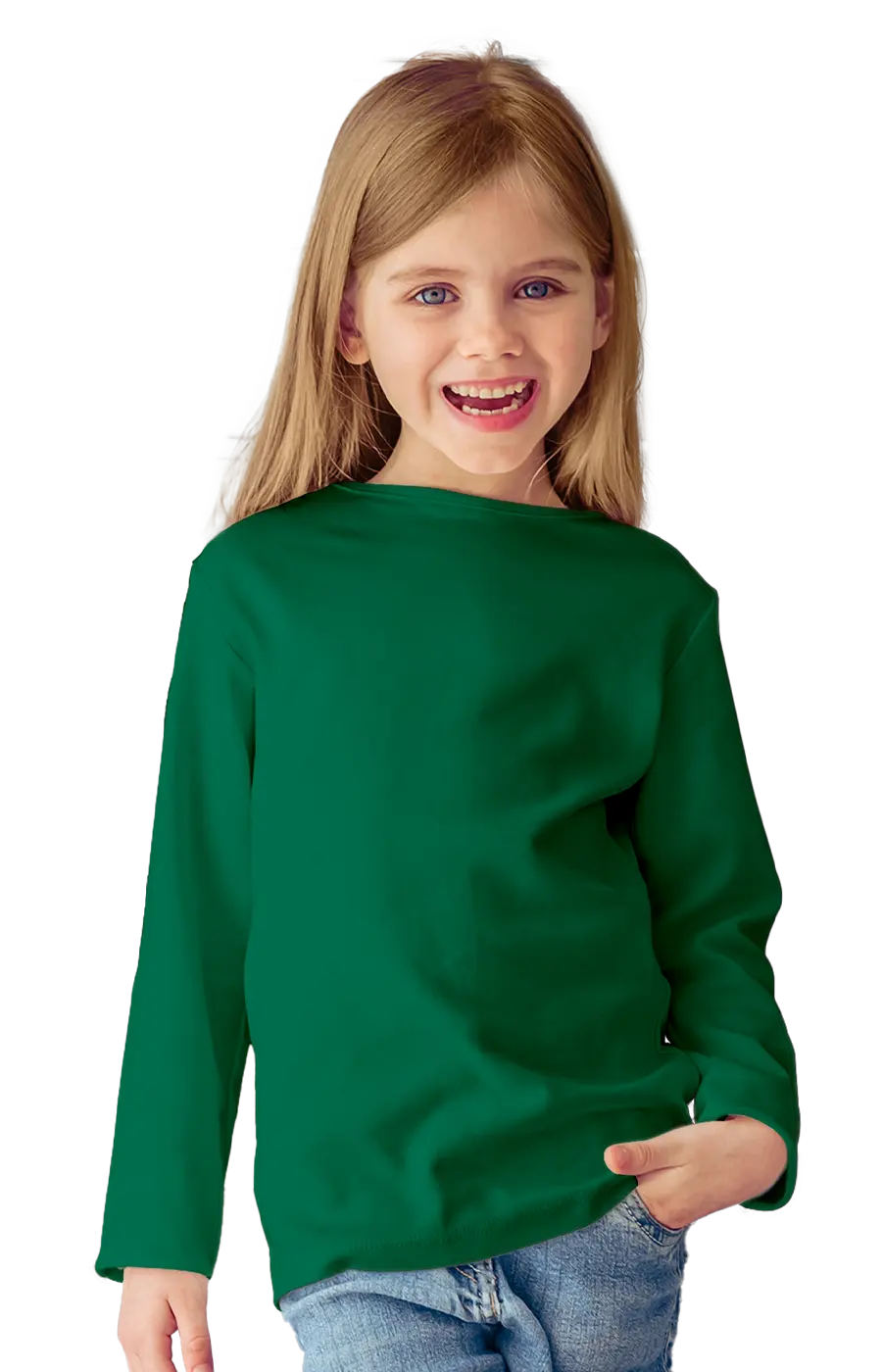 ALL COLORS - 4004CCT TODDLER LONG SLEEVE TEE