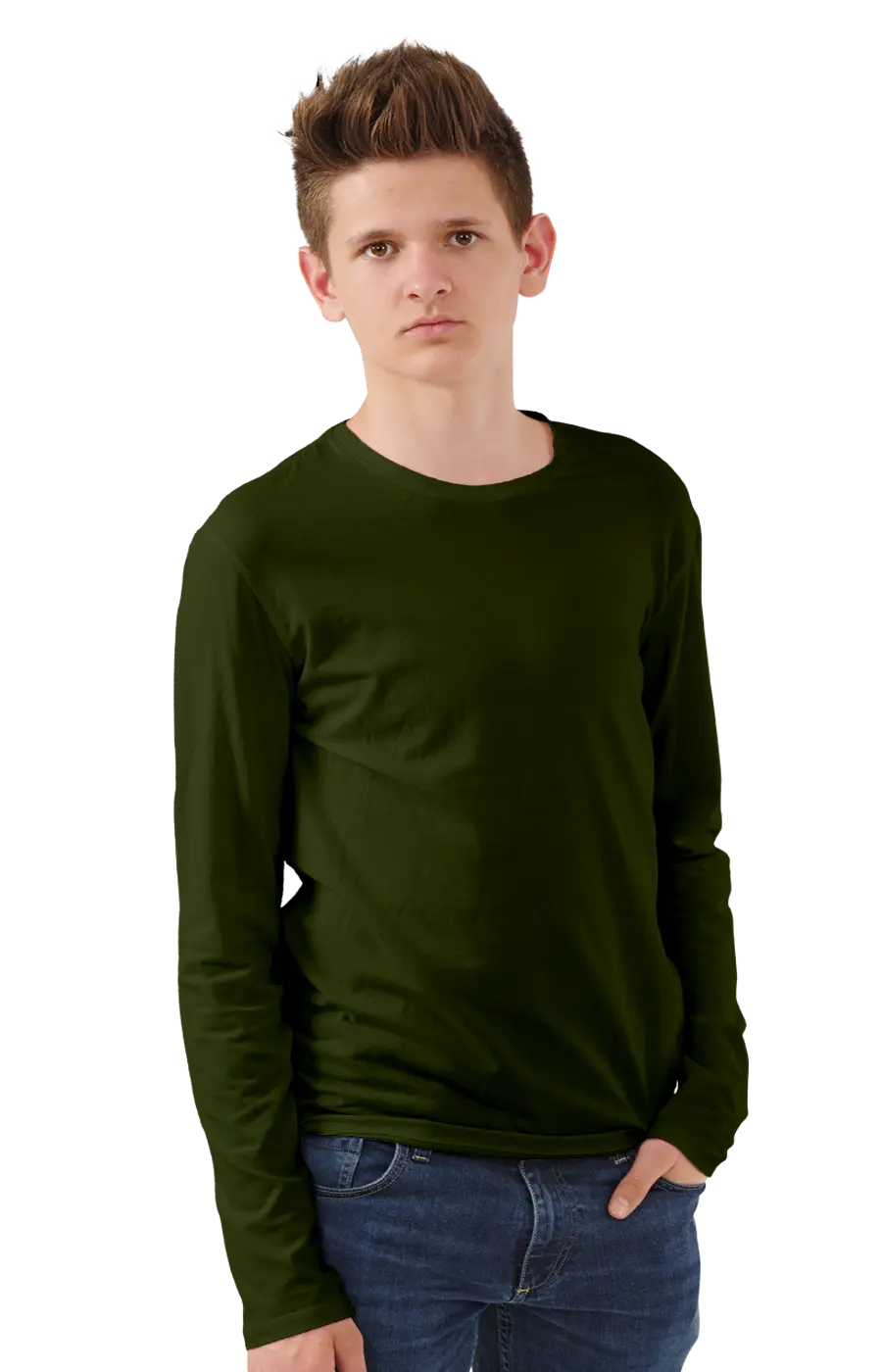 ALL COLORS - 4003CCY YOUTH LONG SLEEVE TEE