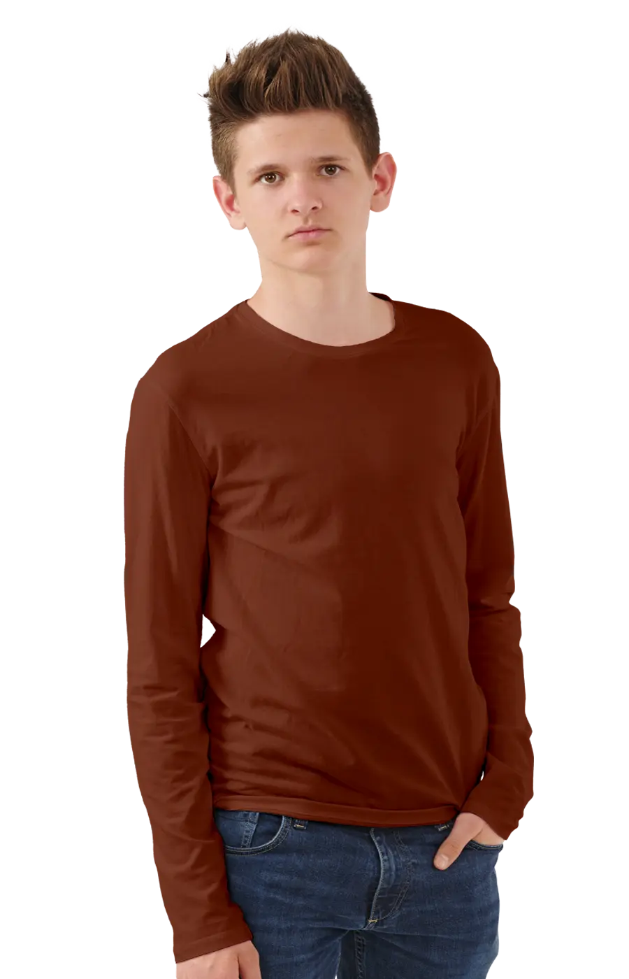 4003CCY YOUTH LONG SLEEVE TEE