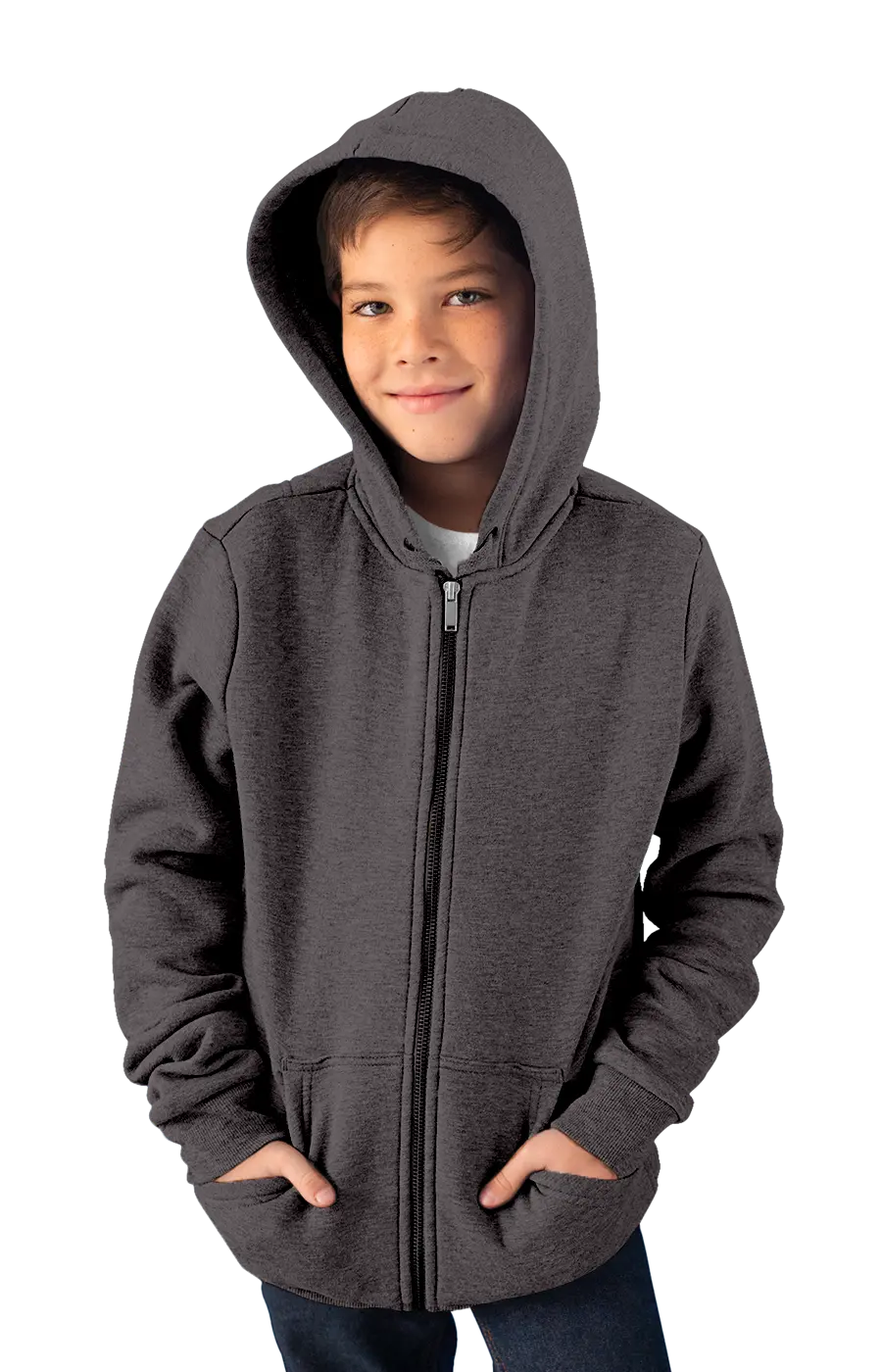 ALL COLORS - 4008CVCHT TODDLER ZIPPED HOODIE