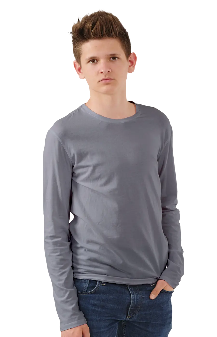 4003CCY YOUTH LONG SLEEVE TEE