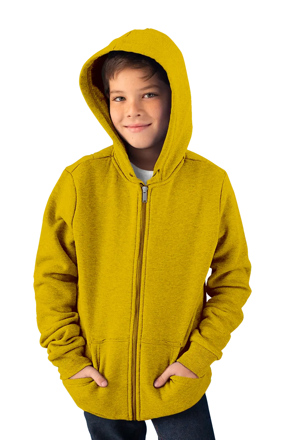 ALL COLORS - 4008CVCHT TODDLER ZIPPED HOODIE