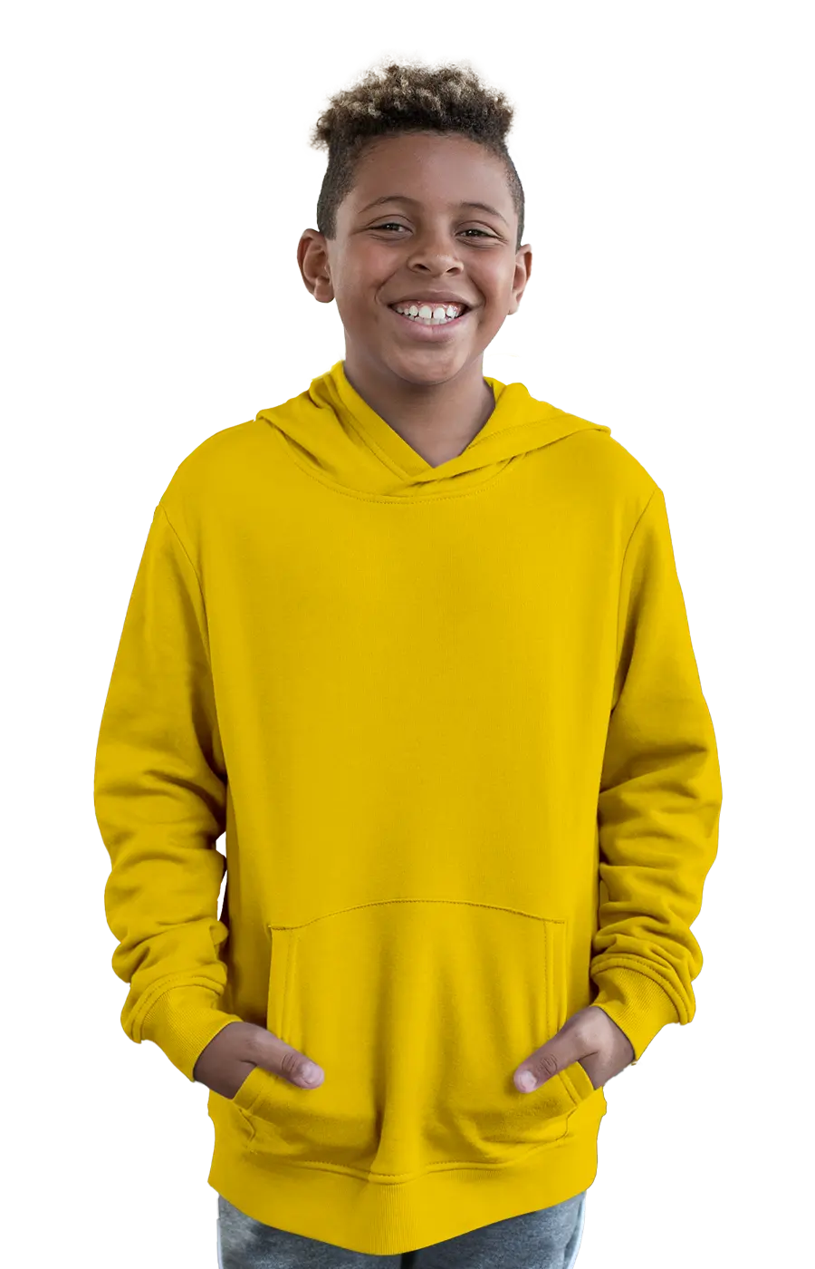 Youth yellow best sale hoodie