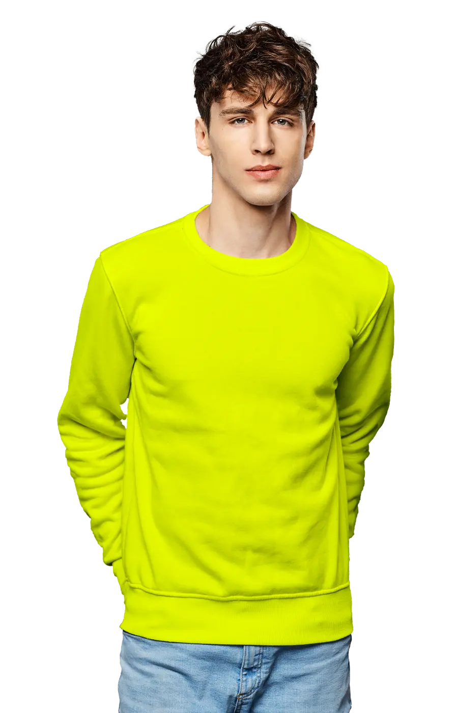 2015HVS UNISEX HI-VIS SWEATSHIRT